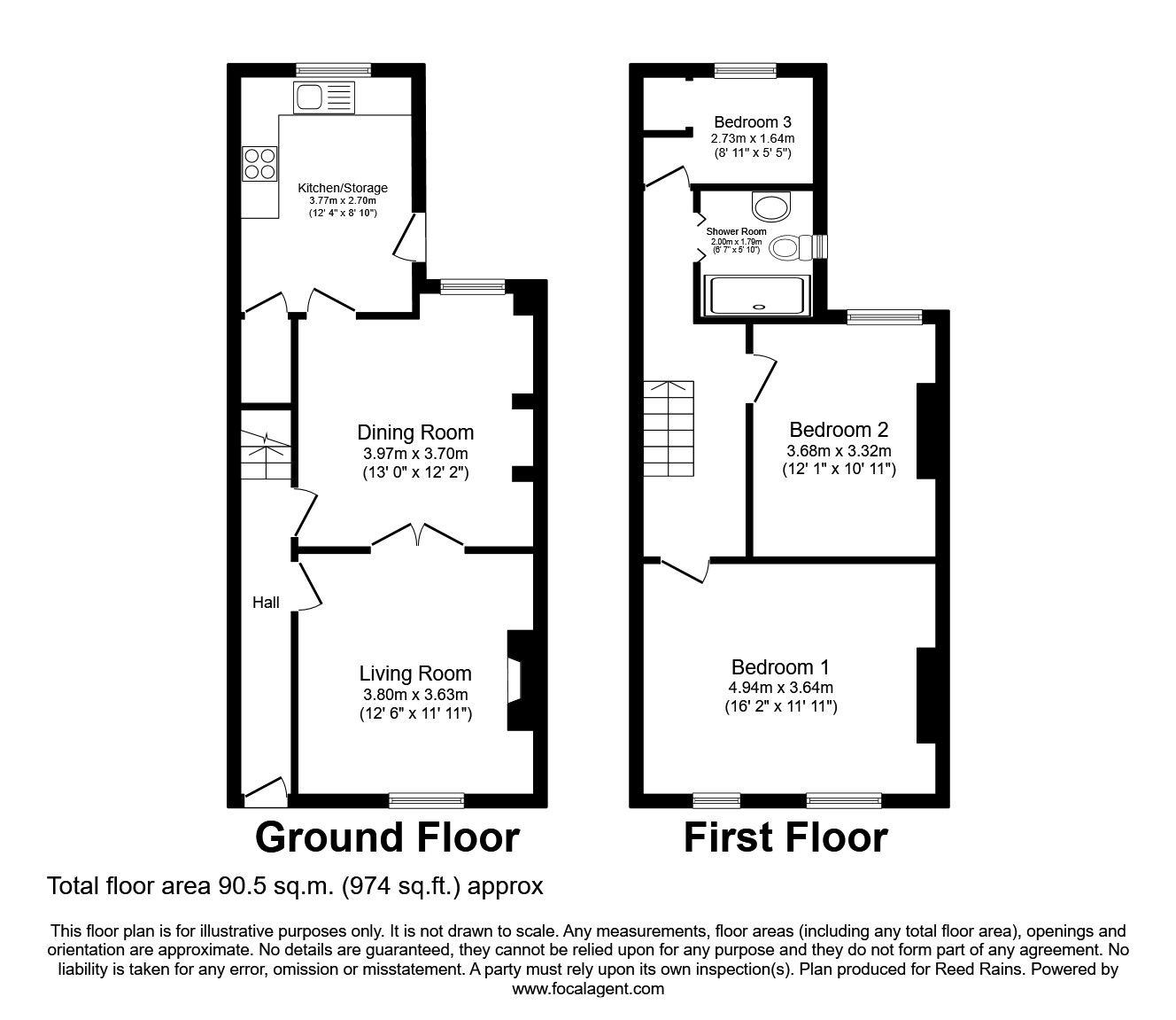 3 bed terraced house for sale in Penny Lane, Collins Green, Warrington
