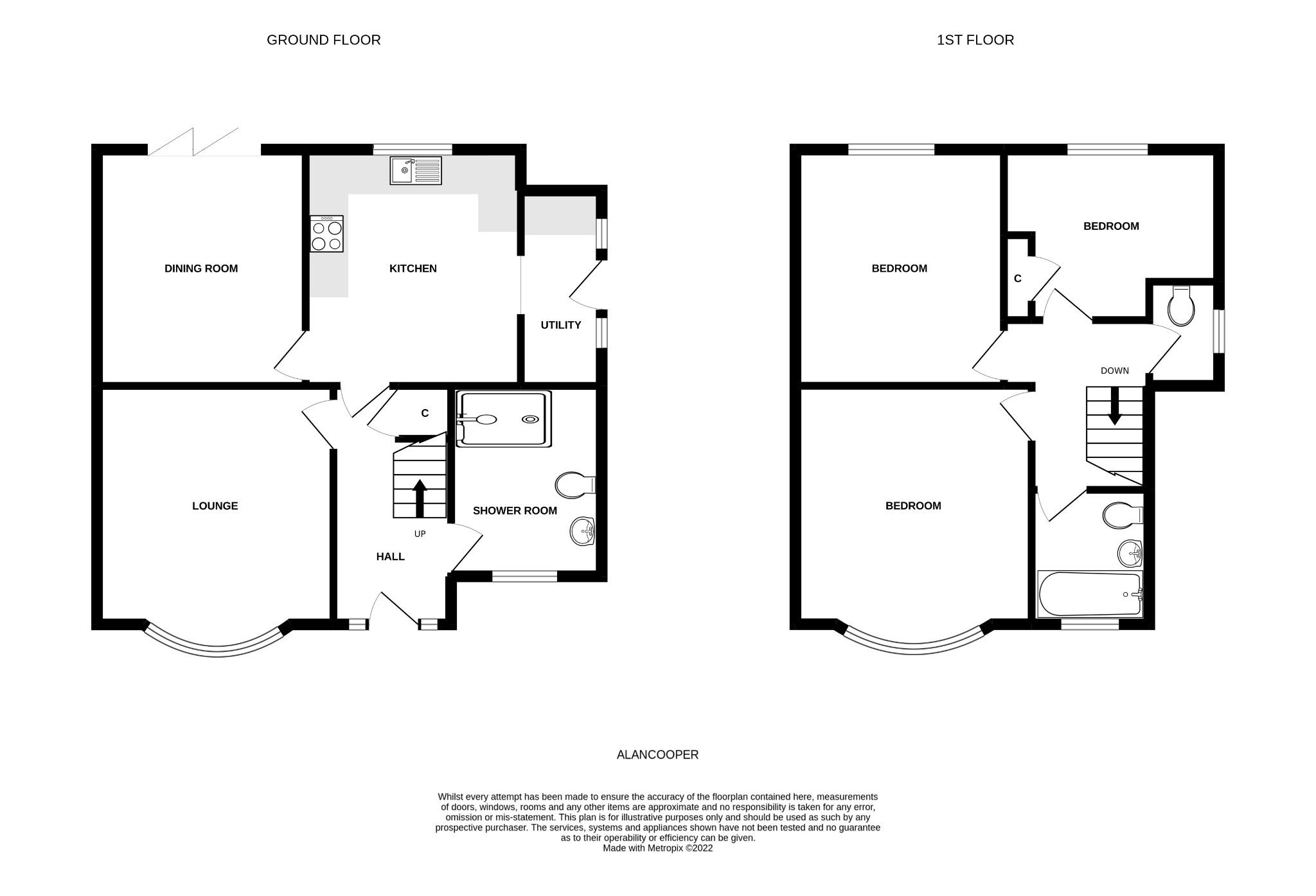 3 bed detached house for sale in Bedworth Road, Bulkington, Bedworth