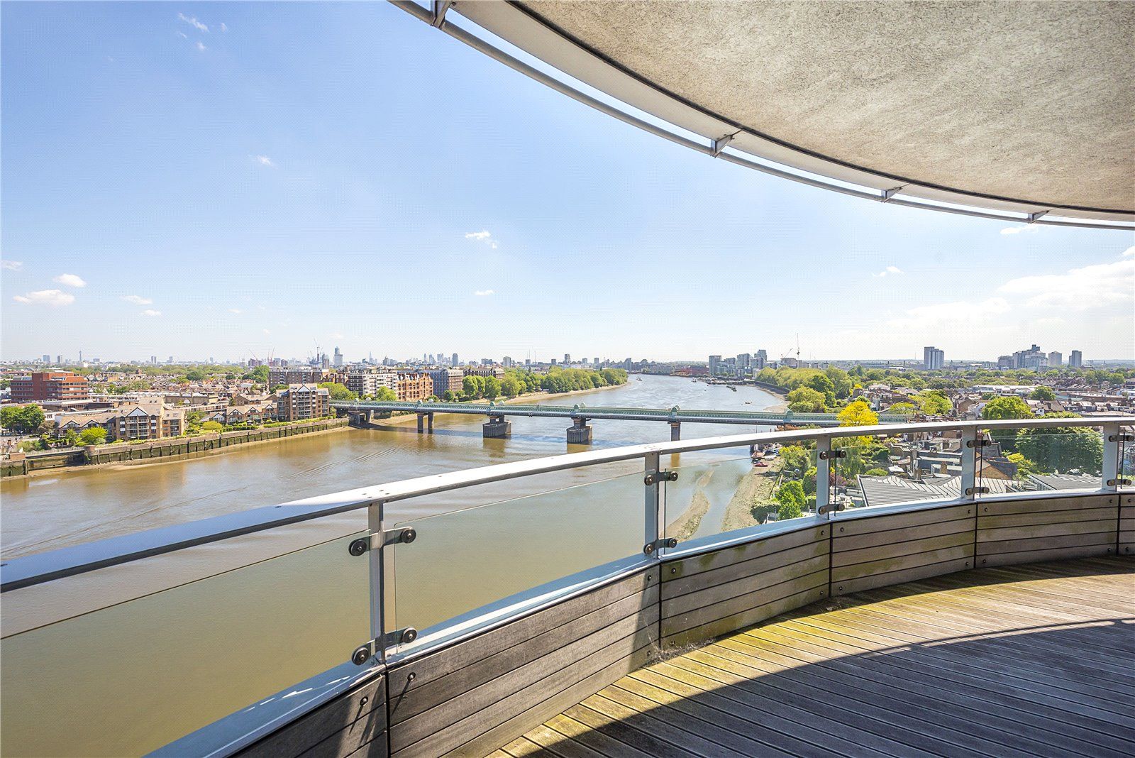 3 bed flat for sale in Putney Wharf Tower, Brewhouse Lane, London SW15