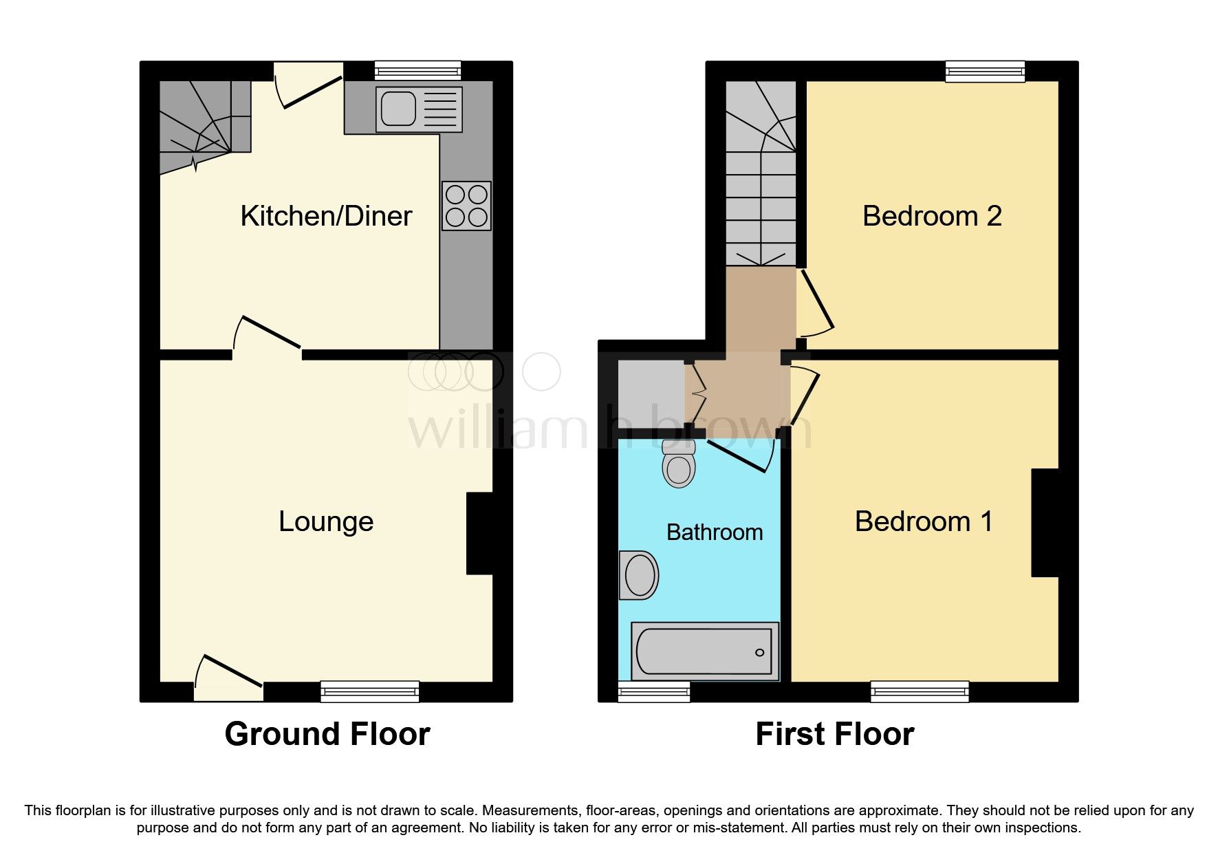 2 bed terraced house for sale in Noel Street, Kimberley, Nottingham