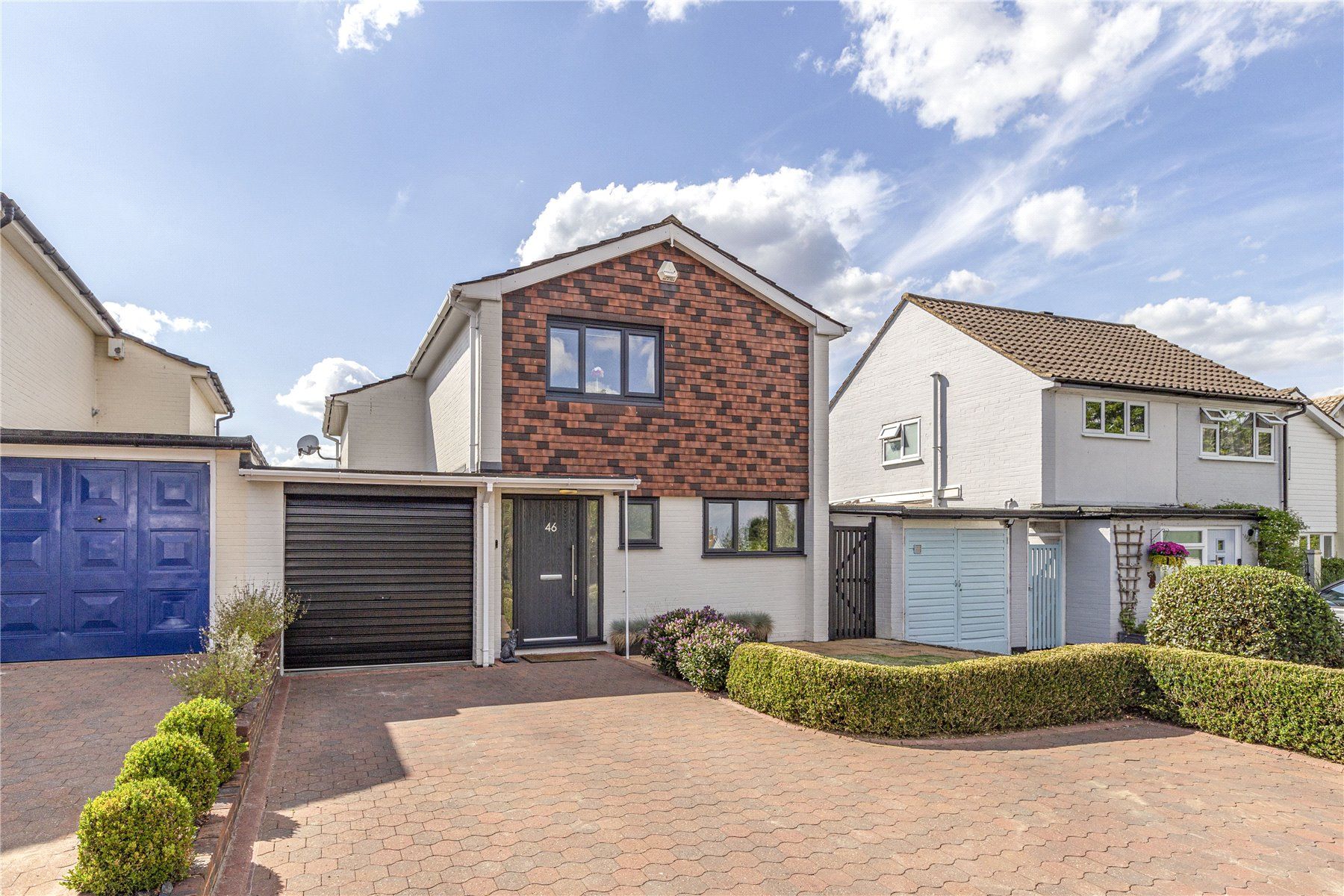3 bed linkdetached house for sale in Coombe Drive, Addlestone KT15