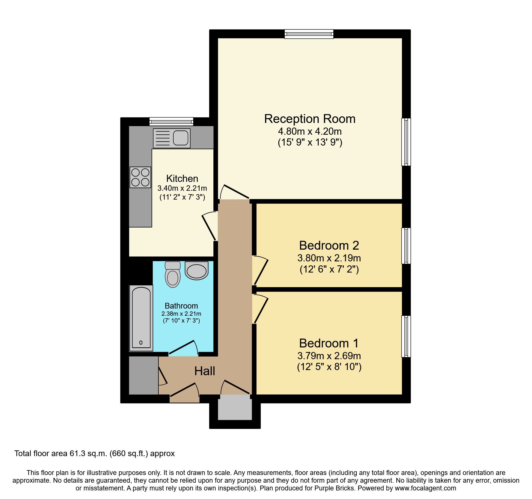 2 bed flat for sale in 115 Sydney Road, Sutton SM1 Zoopla