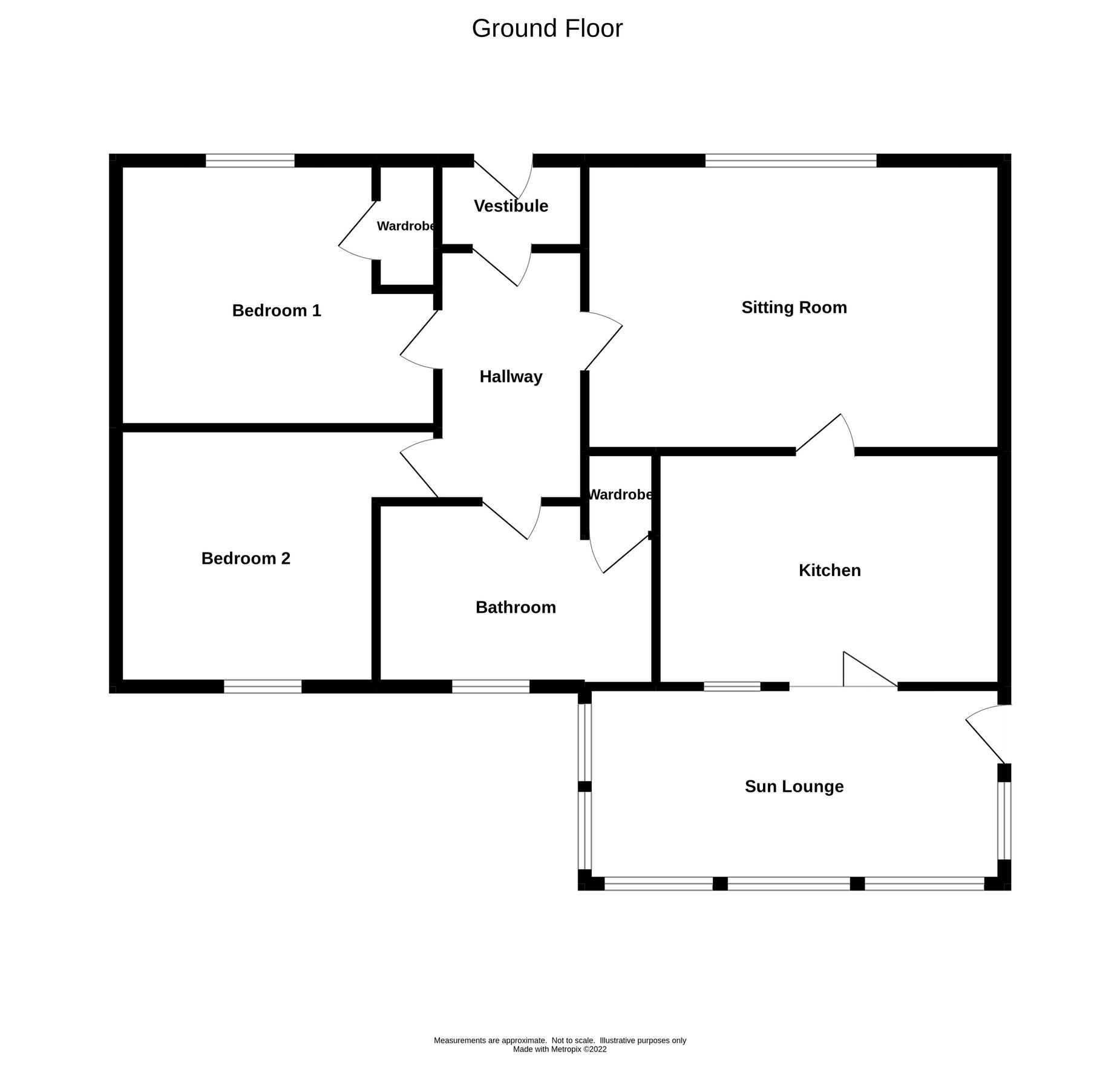 2 bed semidetached bungalow for sale in Fountainbleau Terrace, Wigtown