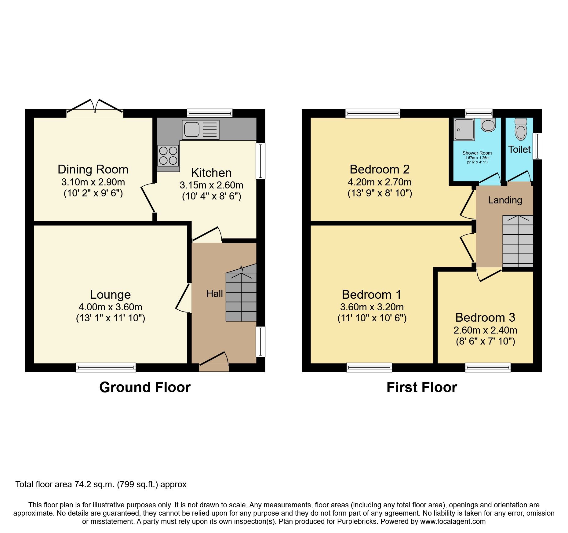 3 bed semidetached house for sale in Tasley Close, Bridgnorth WV16