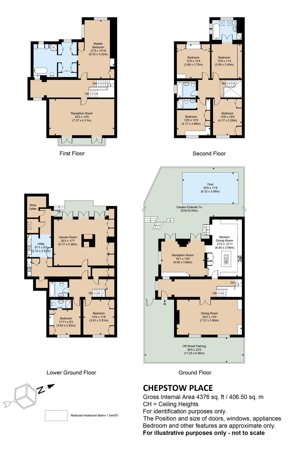 7 bed semidetached house to rent in Chepstow Villas, Notting Hill