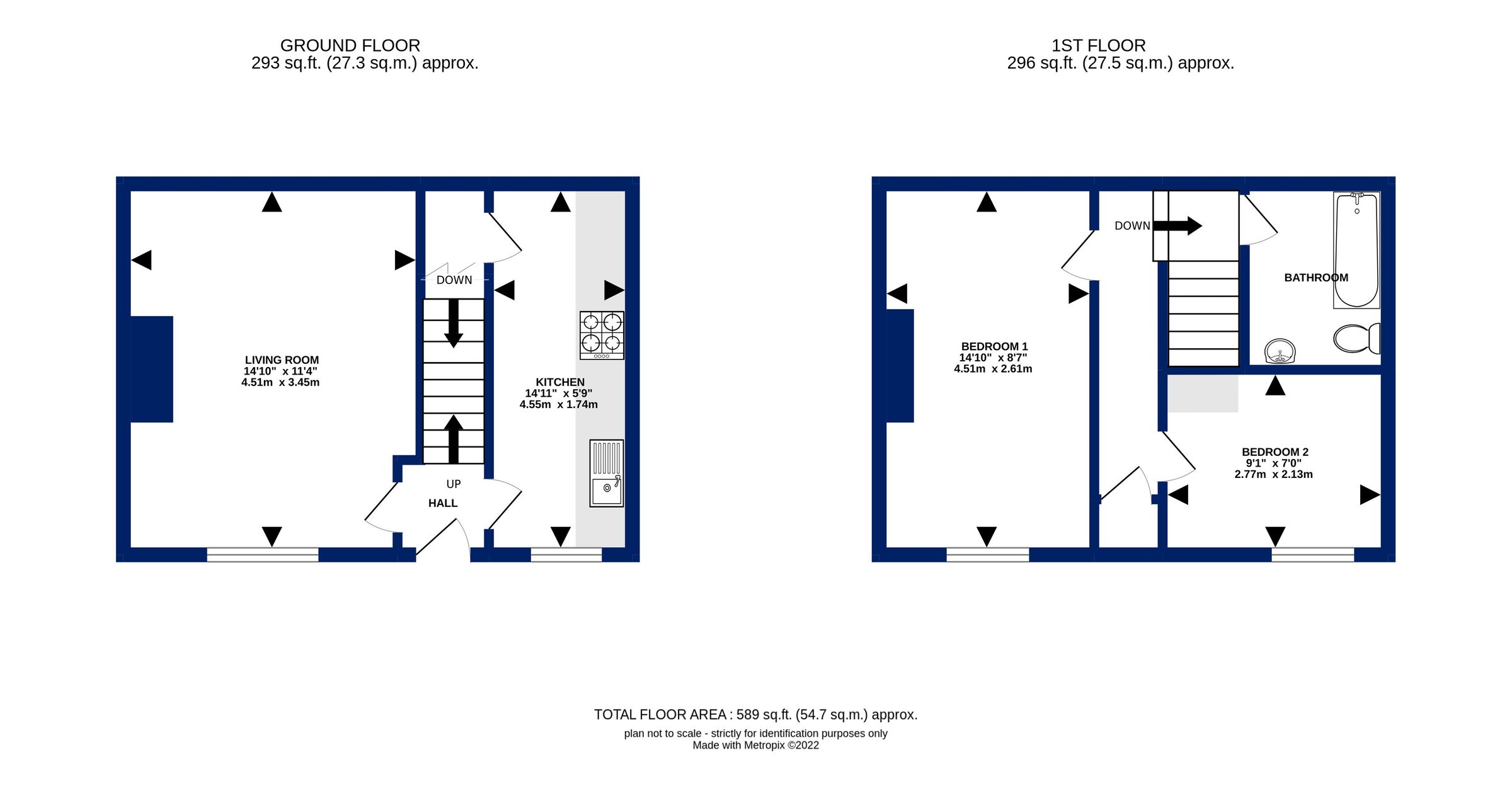 2 bed terraced house for sale in Greenside, Pudsey, West Yorkshire LS28