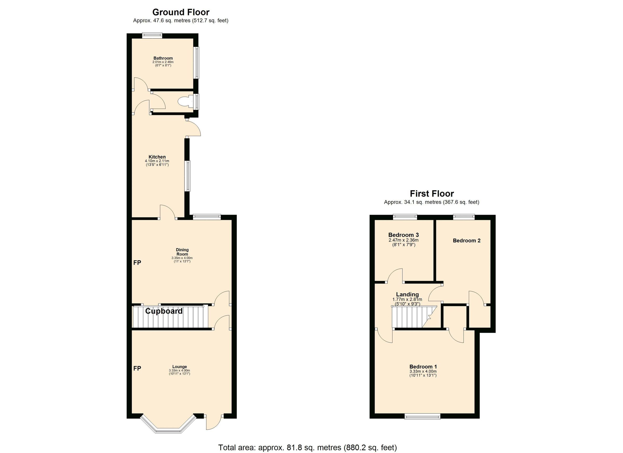 3 bed terraced house for sale in Markham Retail, Ryhall Road, Stamford