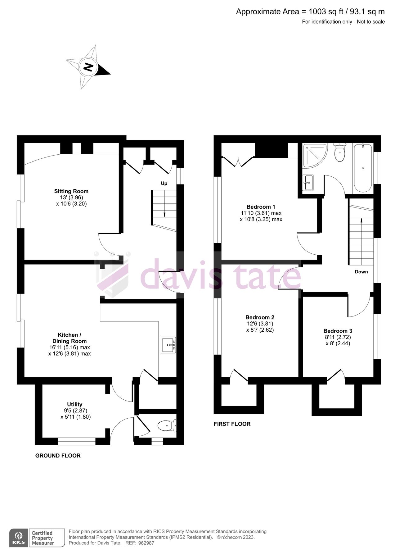 3 bed semidetached house for sale in Manor Fields, Regis