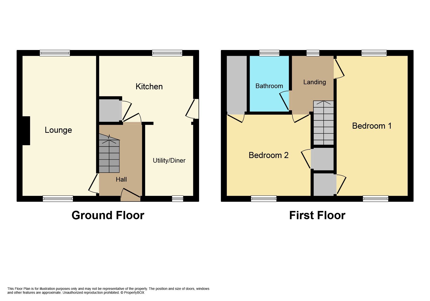 2 bed semidetached house for sale in Devonworth Place, Blyth NE24 Zoopla