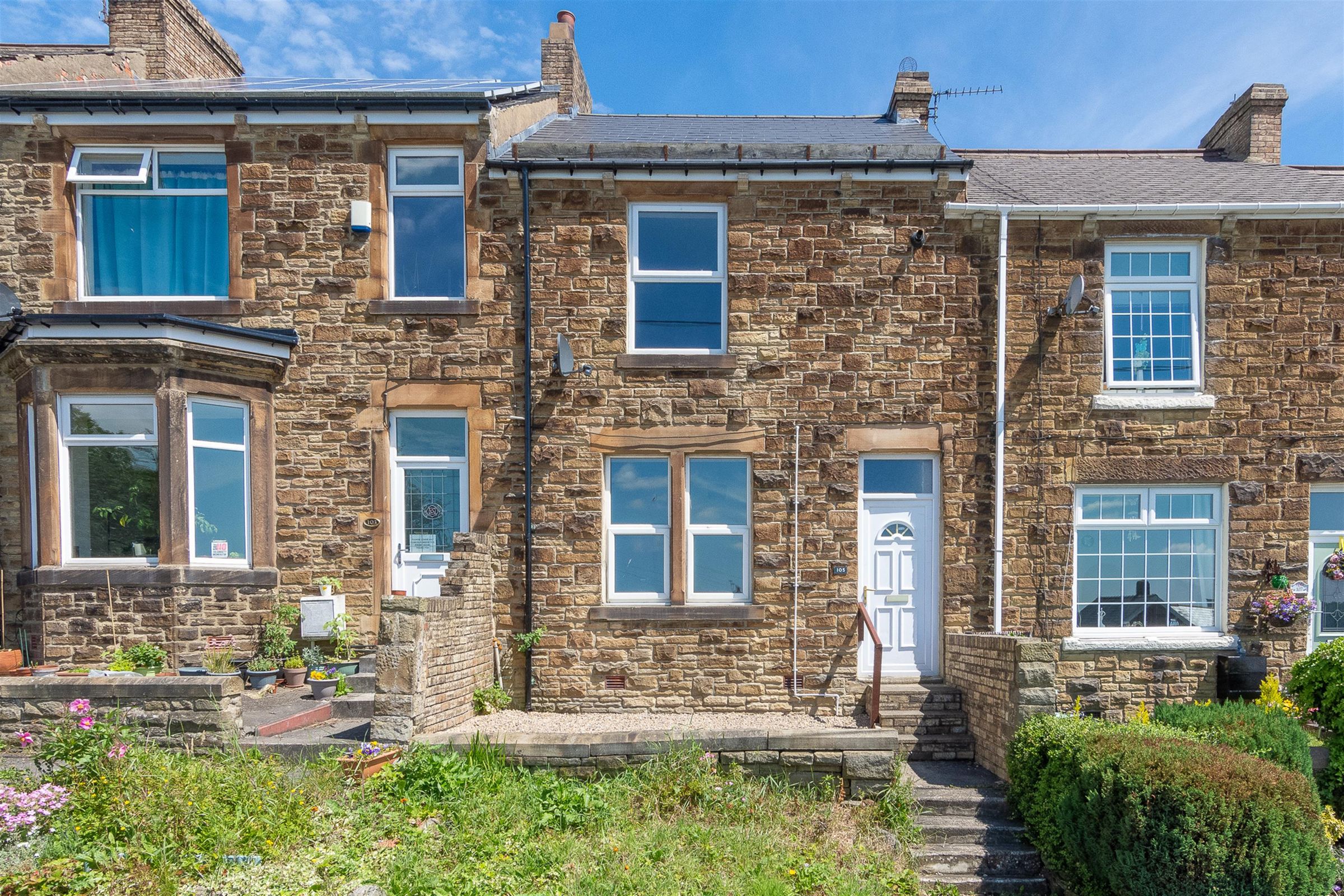 2 bed terraced house for sale in Durham Road, Leadgate, Consett DH8