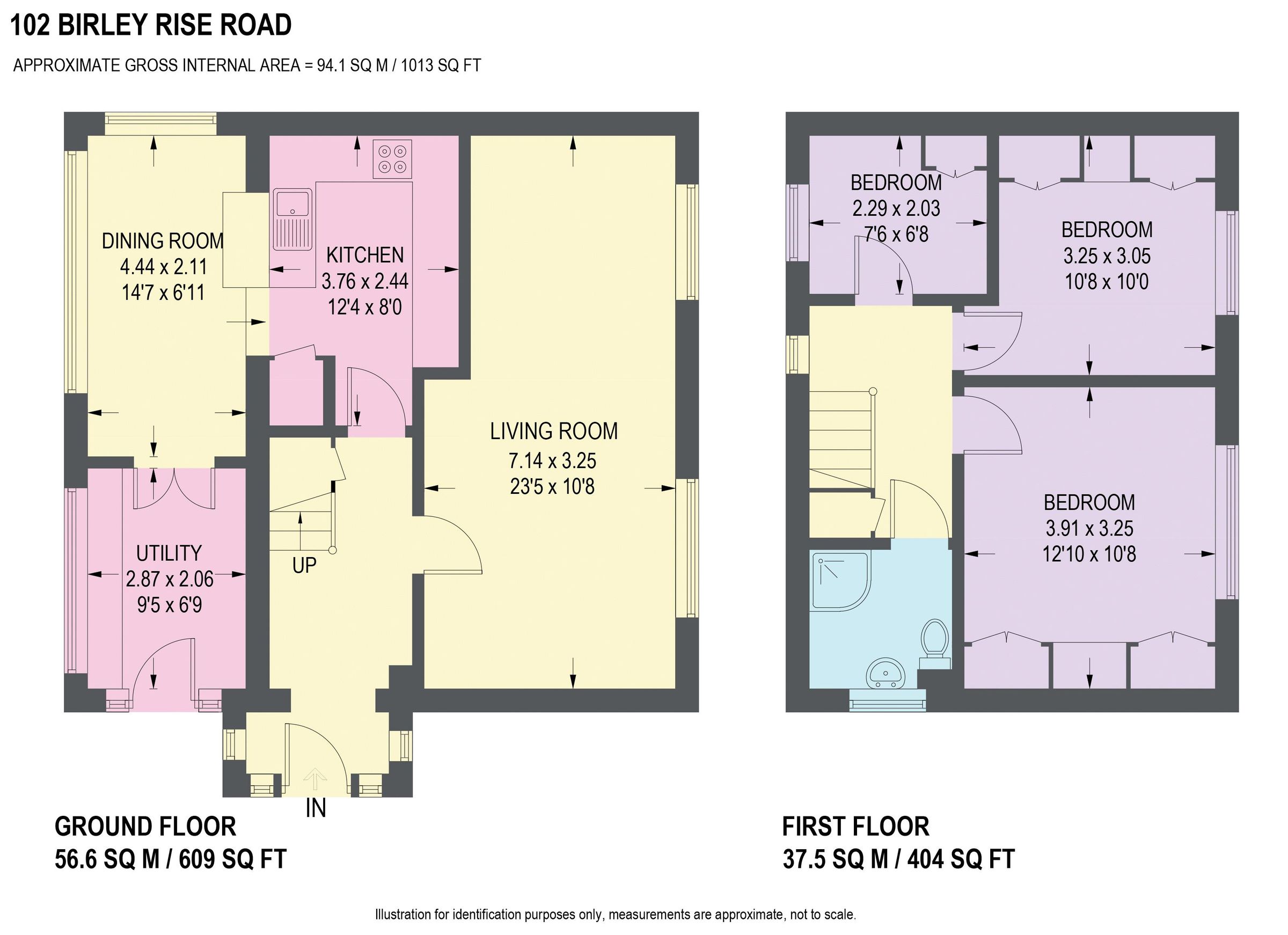 3 bed detached house for sale in Birley Rise Road, Birley Carr