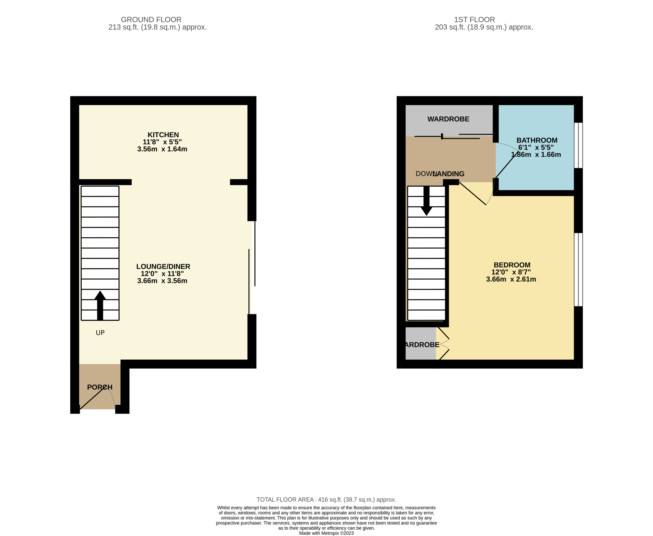 1 bed terraced house for sale in Coverdale, Luton, Bedfordshire LU4