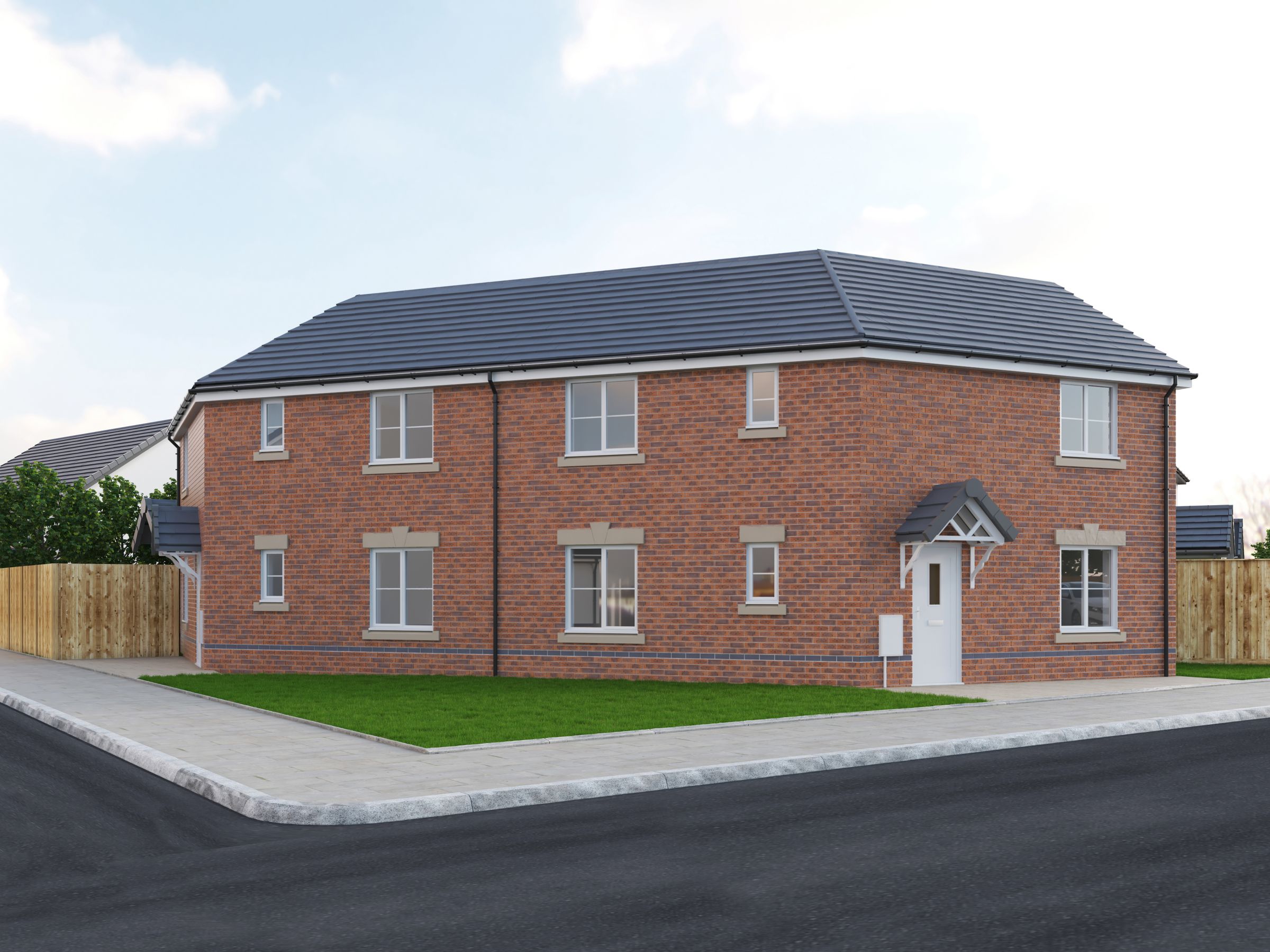 New home, 3 bed semidetached house for sale in The Ewenny 2, Cae Sant
