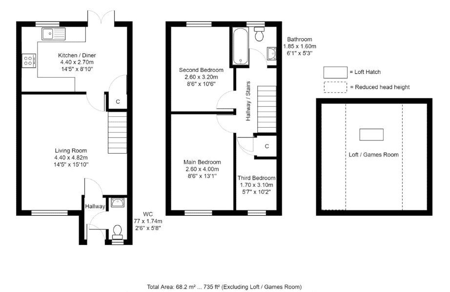 3 bed semidetached house for sale in Sara Crescent, Greenhithe, Kent
