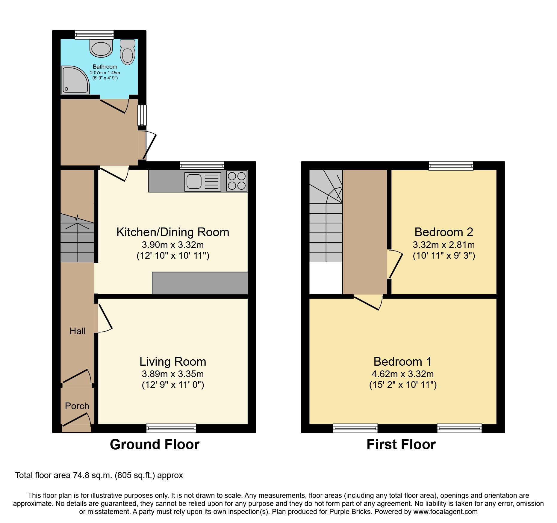 2 bed semidetached house for sale in Vivian Road, Swansea SA2 Zoopla