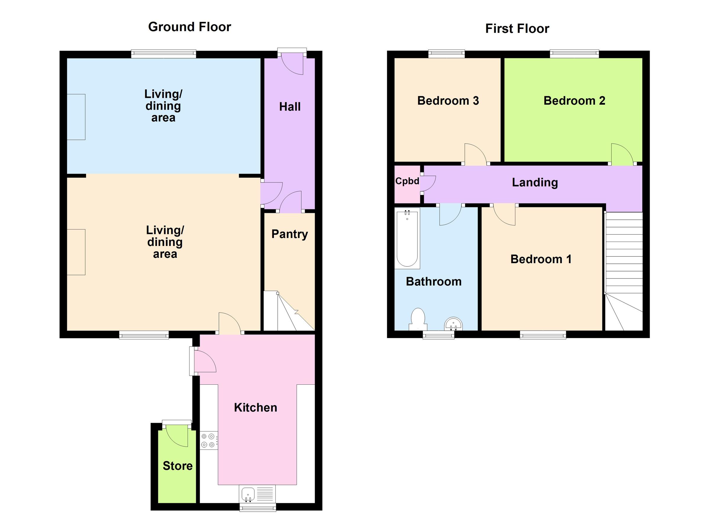 3 bed semidetached house to rent in Coppice Road, Highfields