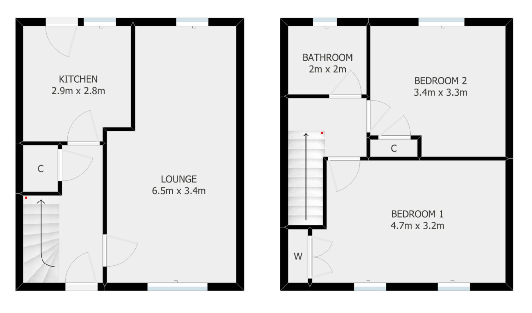 2 bed property for sale in 53A, Castlefern Road, Fernhill, Rutherglen