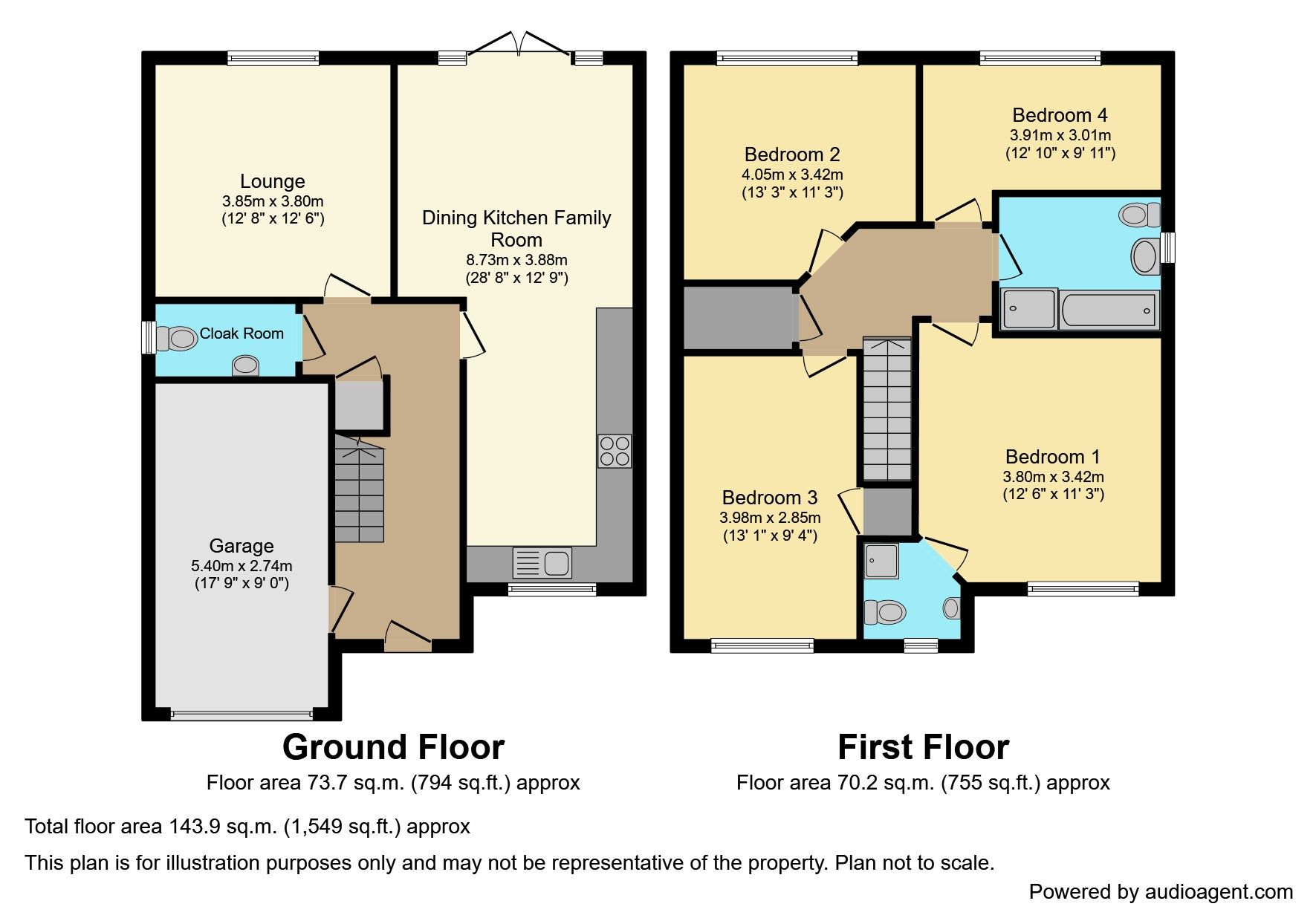 4 bed detached house for sale in Woodside Park, Wigton CA7 Zoopla