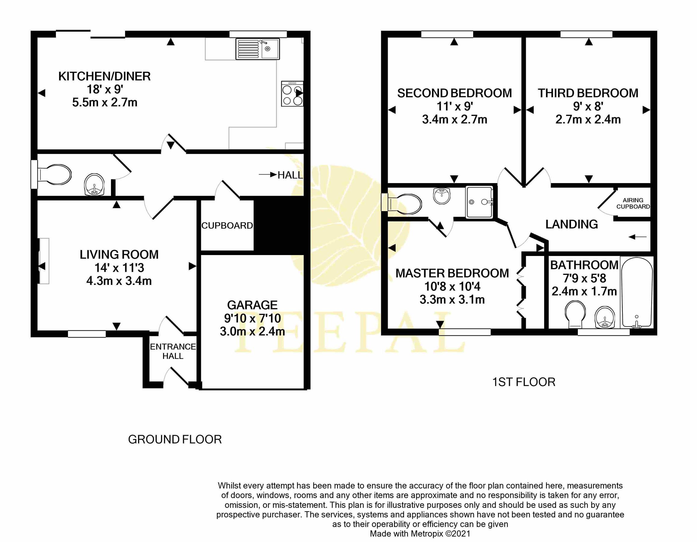 3 bed detached house to rent in Romulus Gardens, Kingsnorth, Ashford