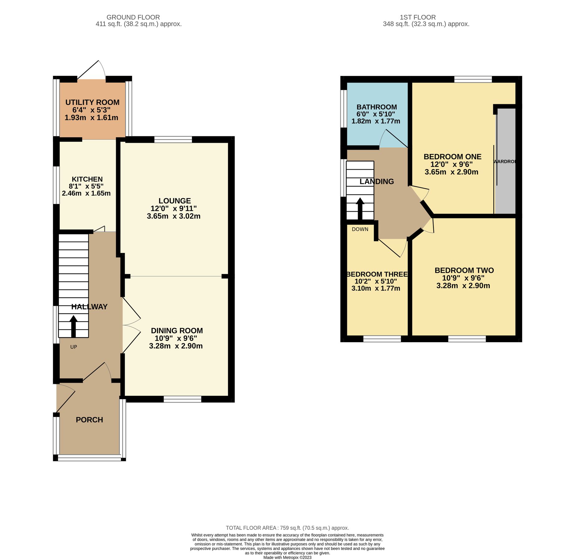 3 bed semidetached house for sale in Bridwell Road, Plymouth, Devon