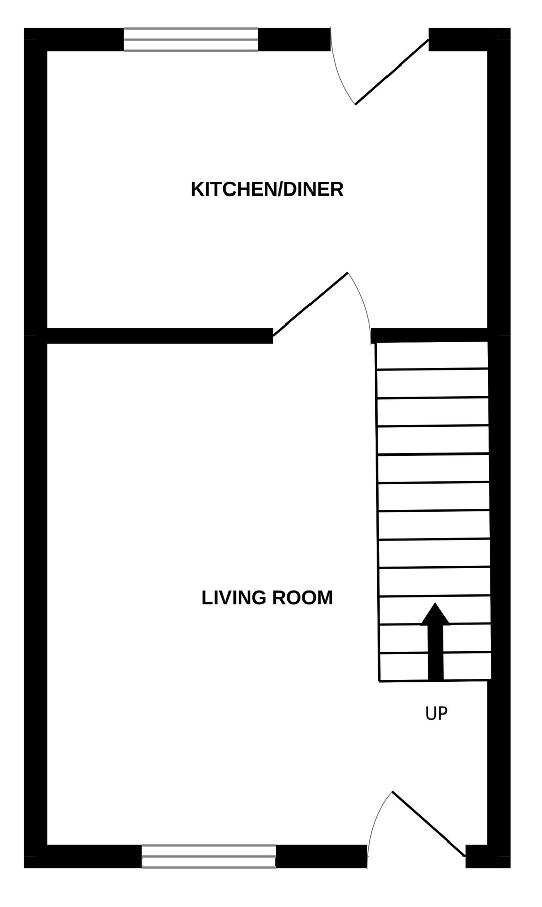 2 bed terraced house for sale in Dale Close, Stanway, Colchester CO3