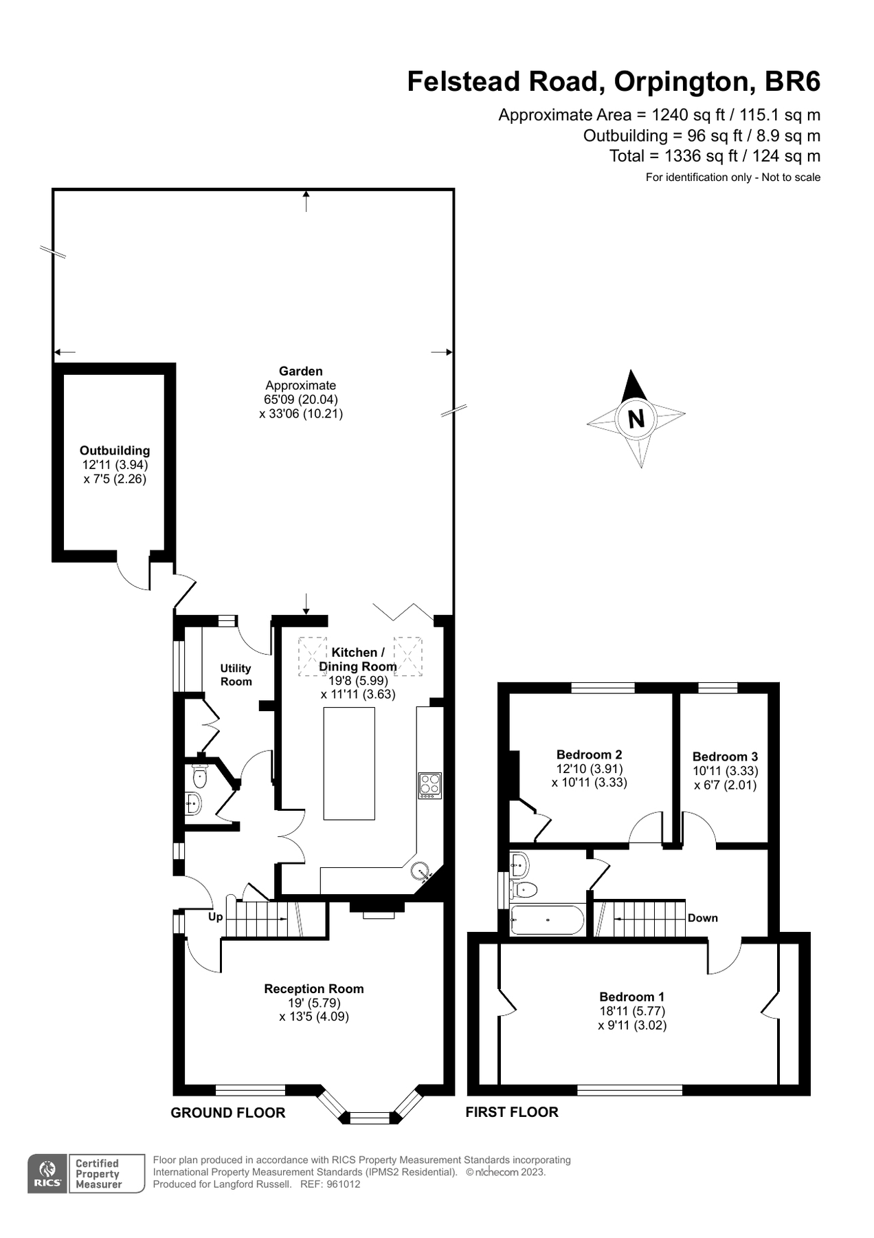 3 bed detached house for sale in Felstead Road, Orpington BR6 Zoopla