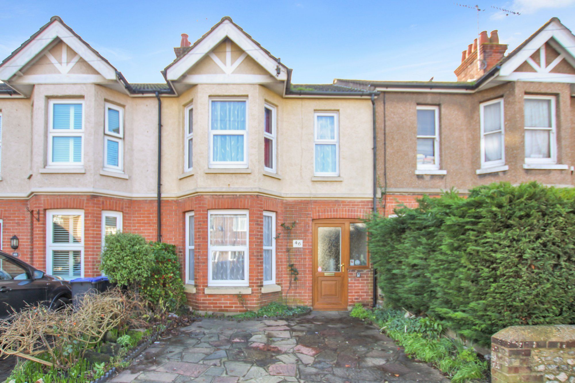 2 bed terraced house for sale in Leigh Road, Broadwater, Worthing BN14