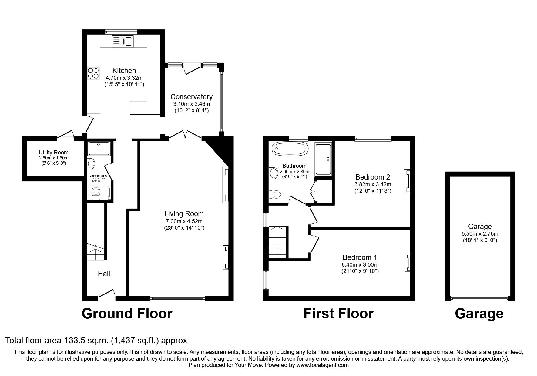 2 bed semidetached house for sale in Causewayhead, Silloth, Wigton