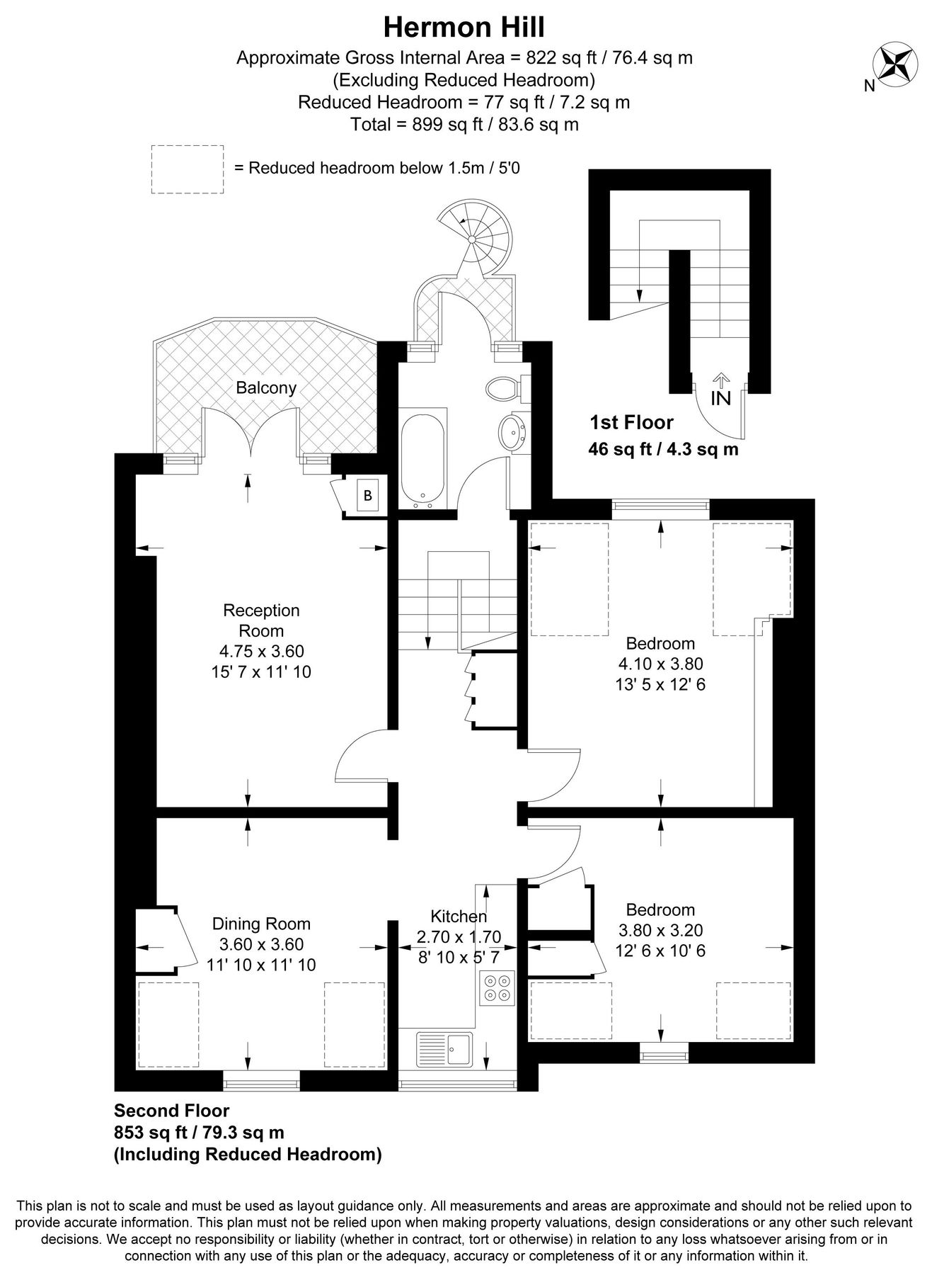 2 bed flat for sale in Hermon Hill, Wanstead E11 Zoopla