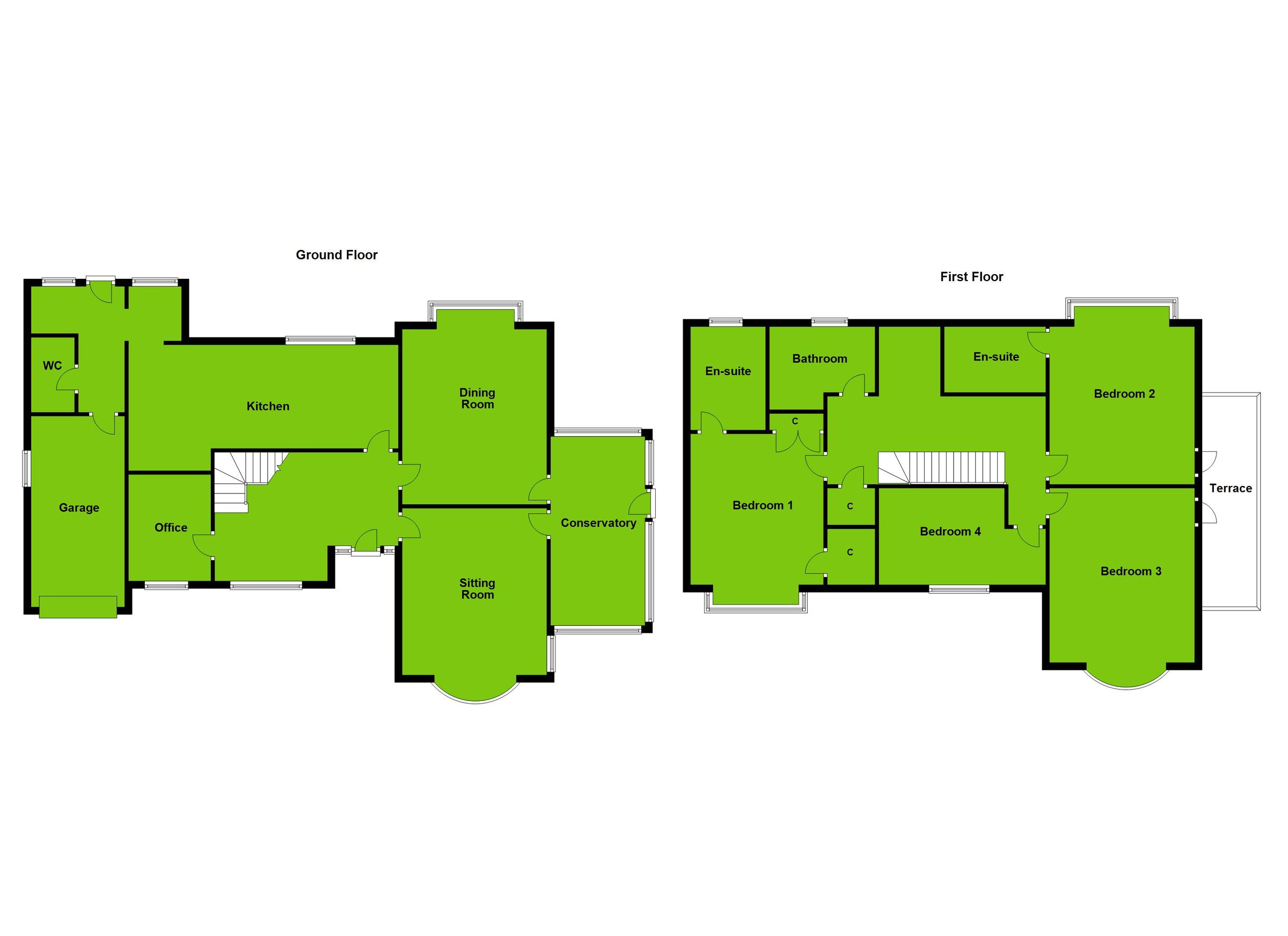 5 bed detached house for sale in Preston Down Road, Preston, Paignton