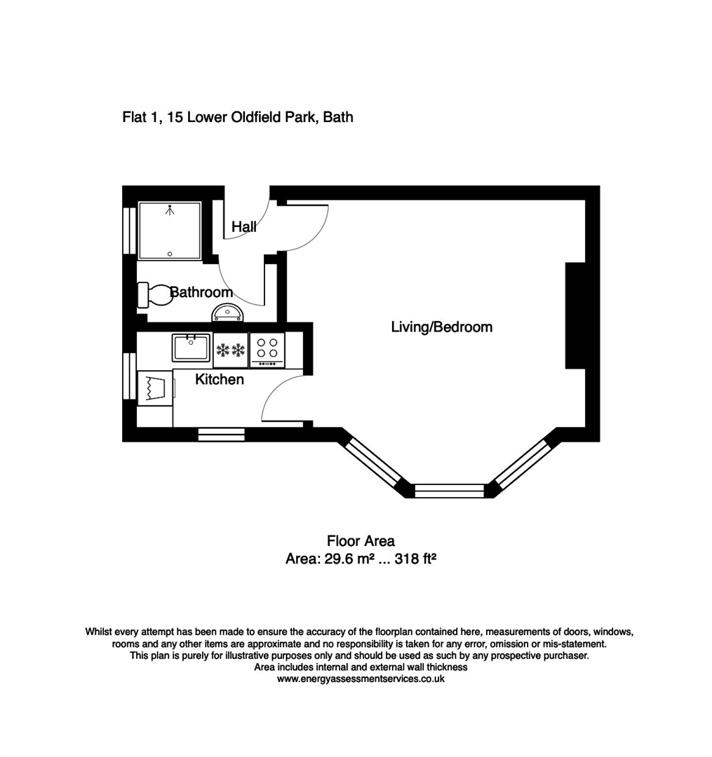 1 bed flat for sale in Lower Oldfield Park, Bath BA2 Zoopla