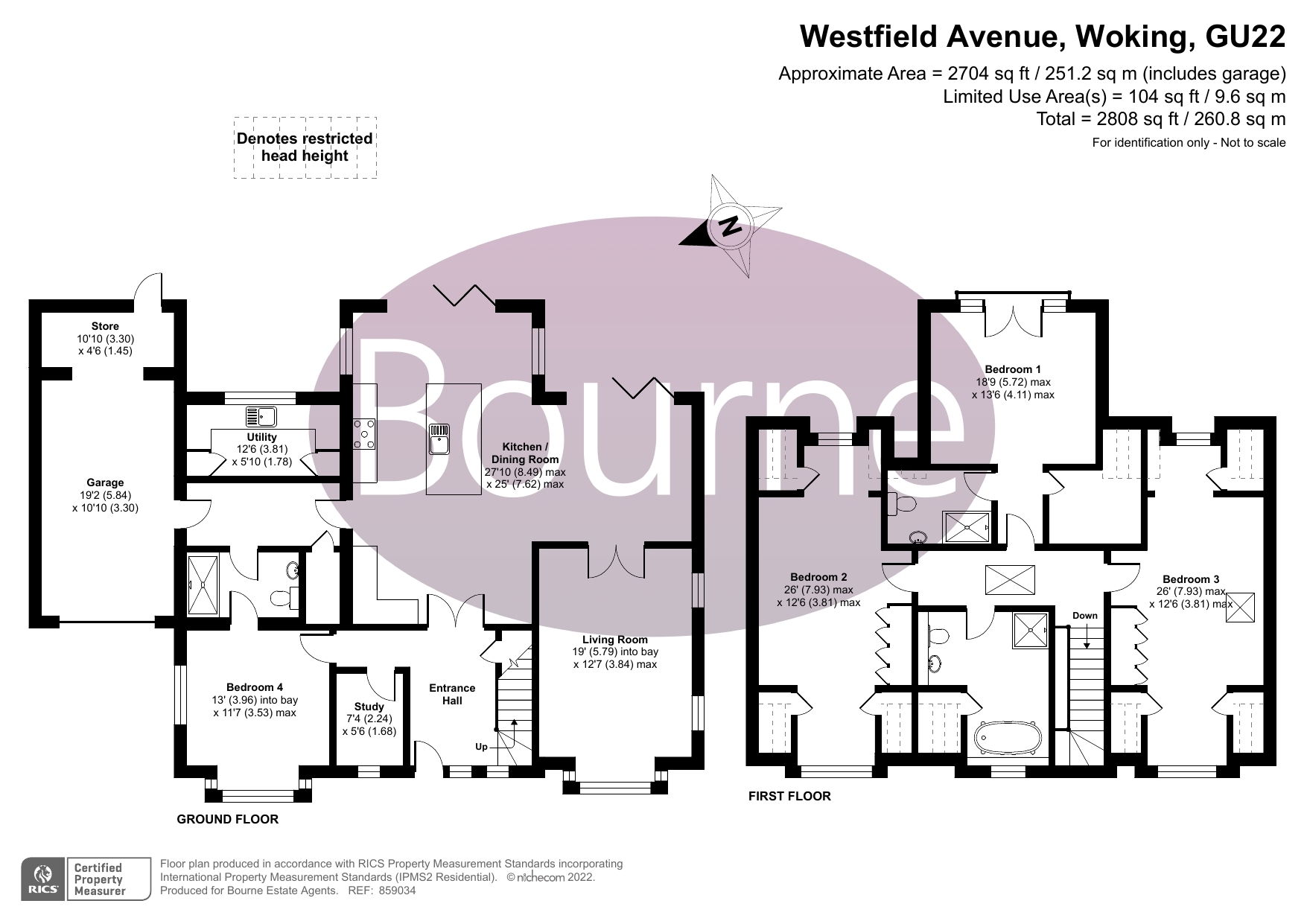 4 bed property for sale in Westfield Avenue, Woking GU22 Zoopla