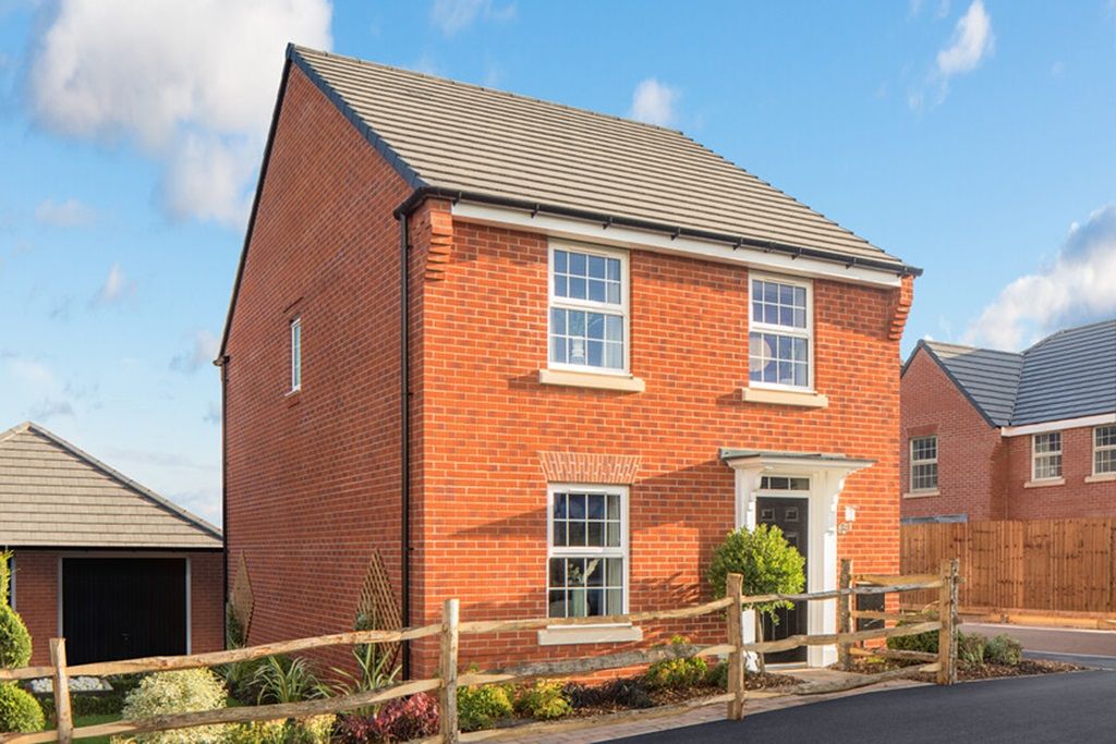 New home, 4 bed detached house for sale in "Ingleby" at Watling Street