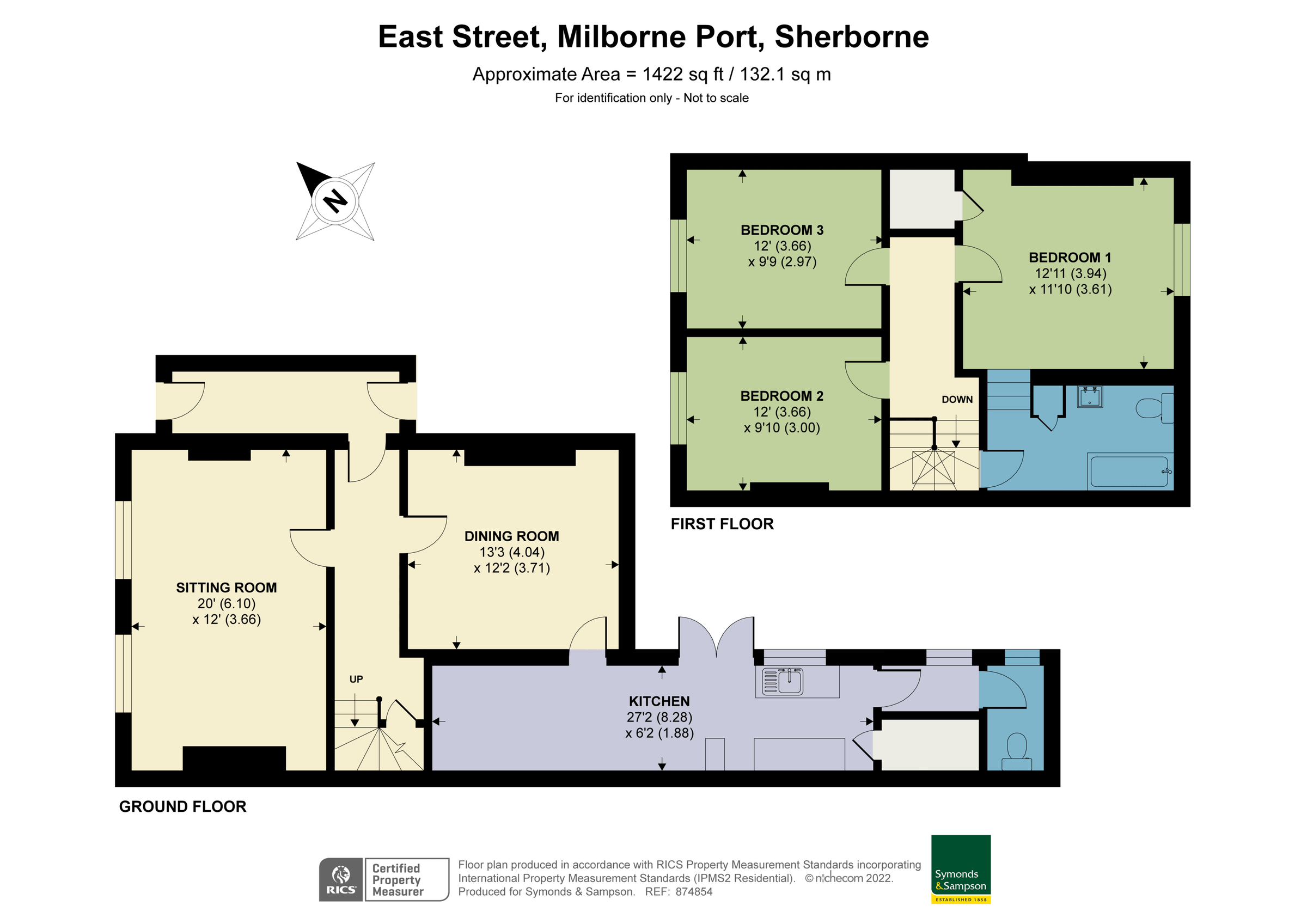 3 bed semidetached house for sale in East Street, Milborne Port