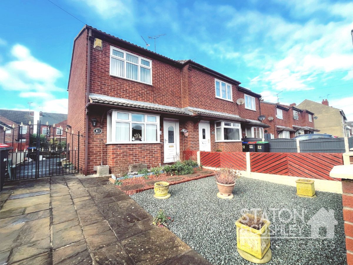 2 bed semidetached house for sale in Grove Road, SuttonInAshfield