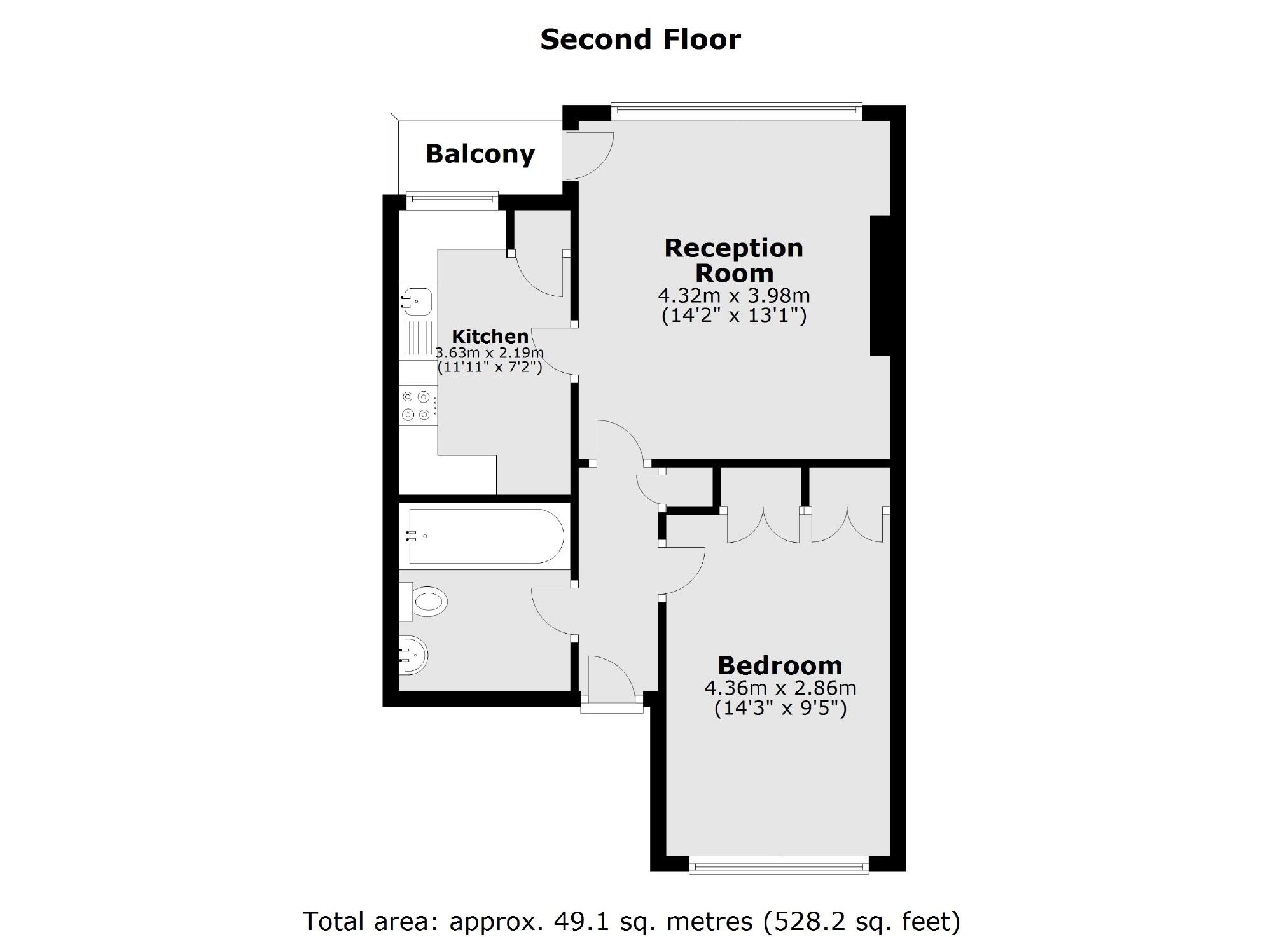 1 bed flat to rent in Amhurst Road, London E8 Zoopla