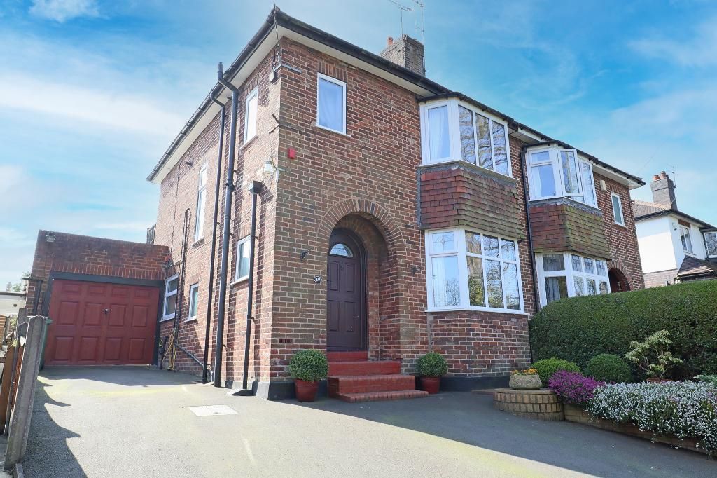 3 bed semidetached house for sale in Grove Road, Walton, Staffs ST15