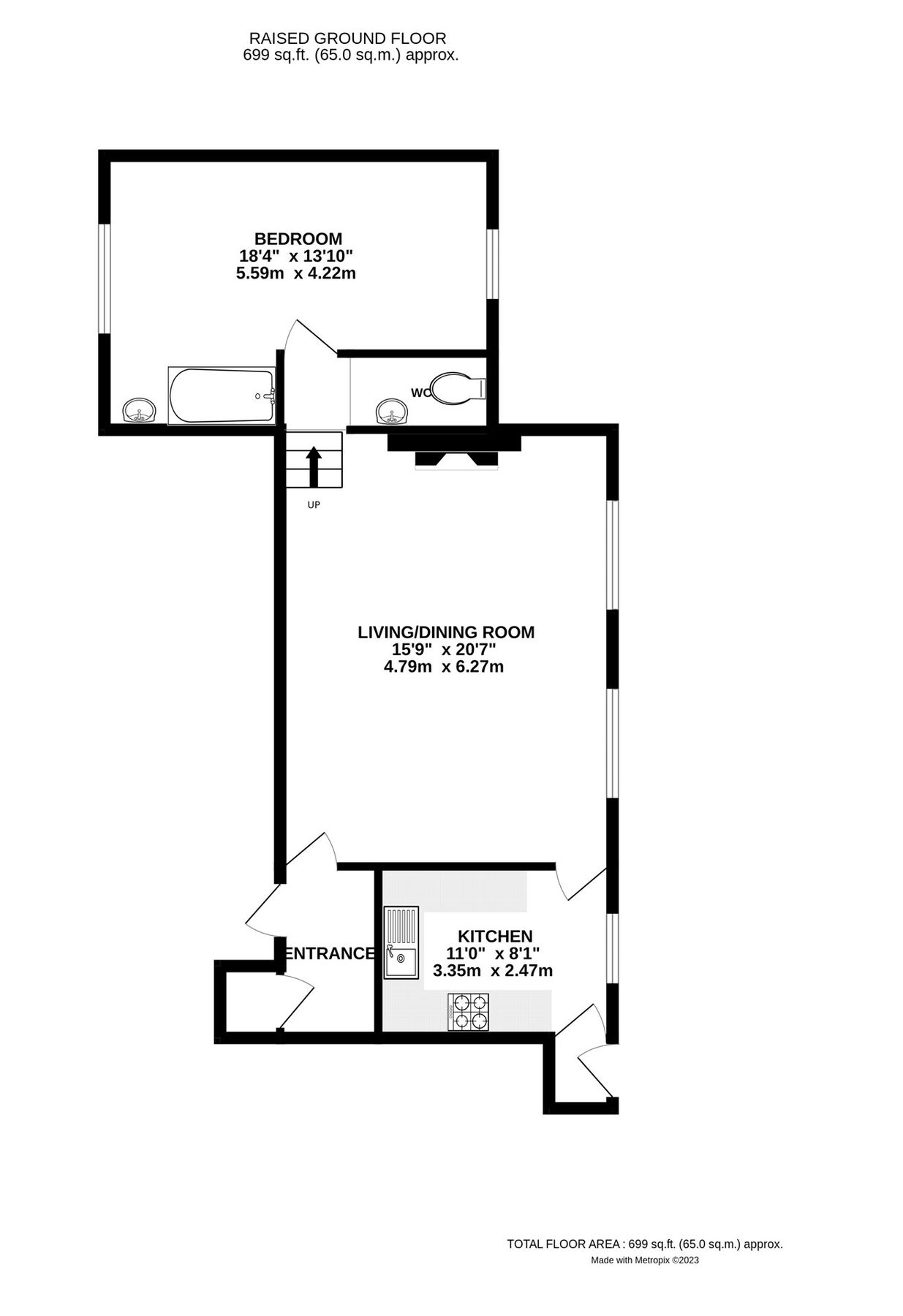 1 bed detached house to rent in Castle Hill, Reading, Berkshire RG1