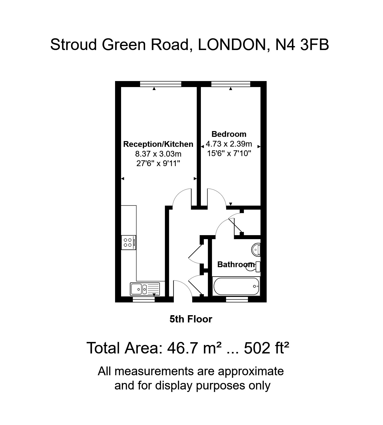 1 bed flat to rent in Stroud Green Road, London N4 Zoopla