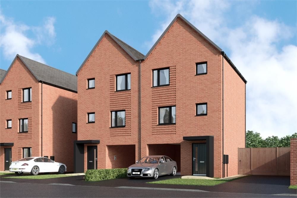 New home, 3 bed semidetached house for sale in "Wilson" at Sale Road