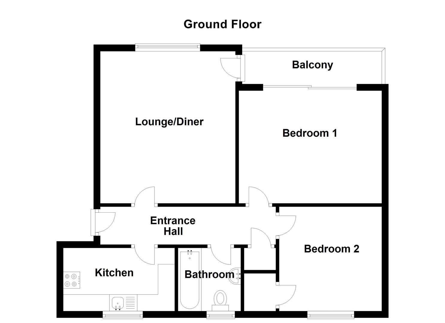 2 bed flat for sale in Cavalier Drive, Halesowen B63 Zoopla