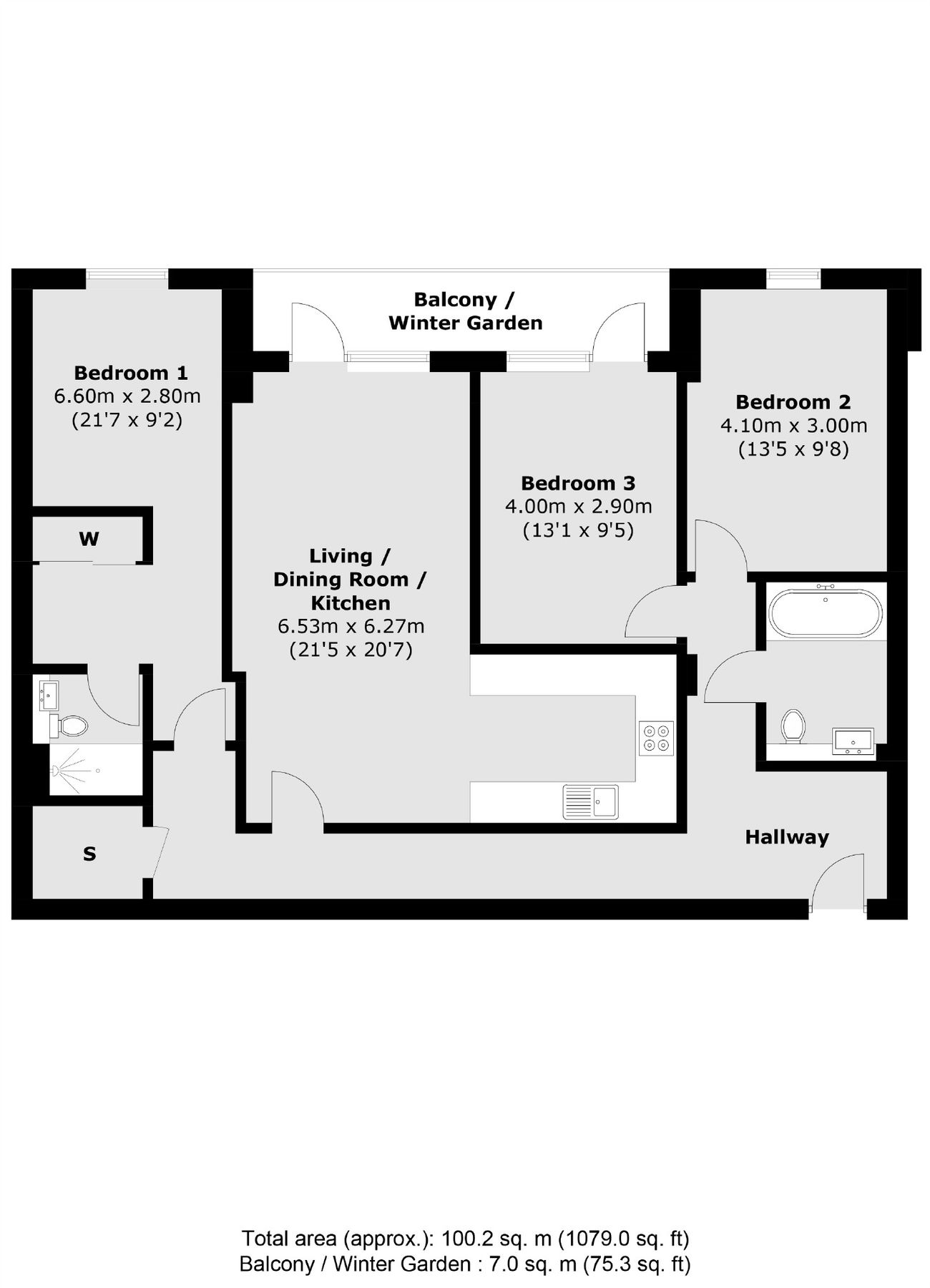 3 bed flat to rent in Wilkinson Close, London NW2 Zoopla
