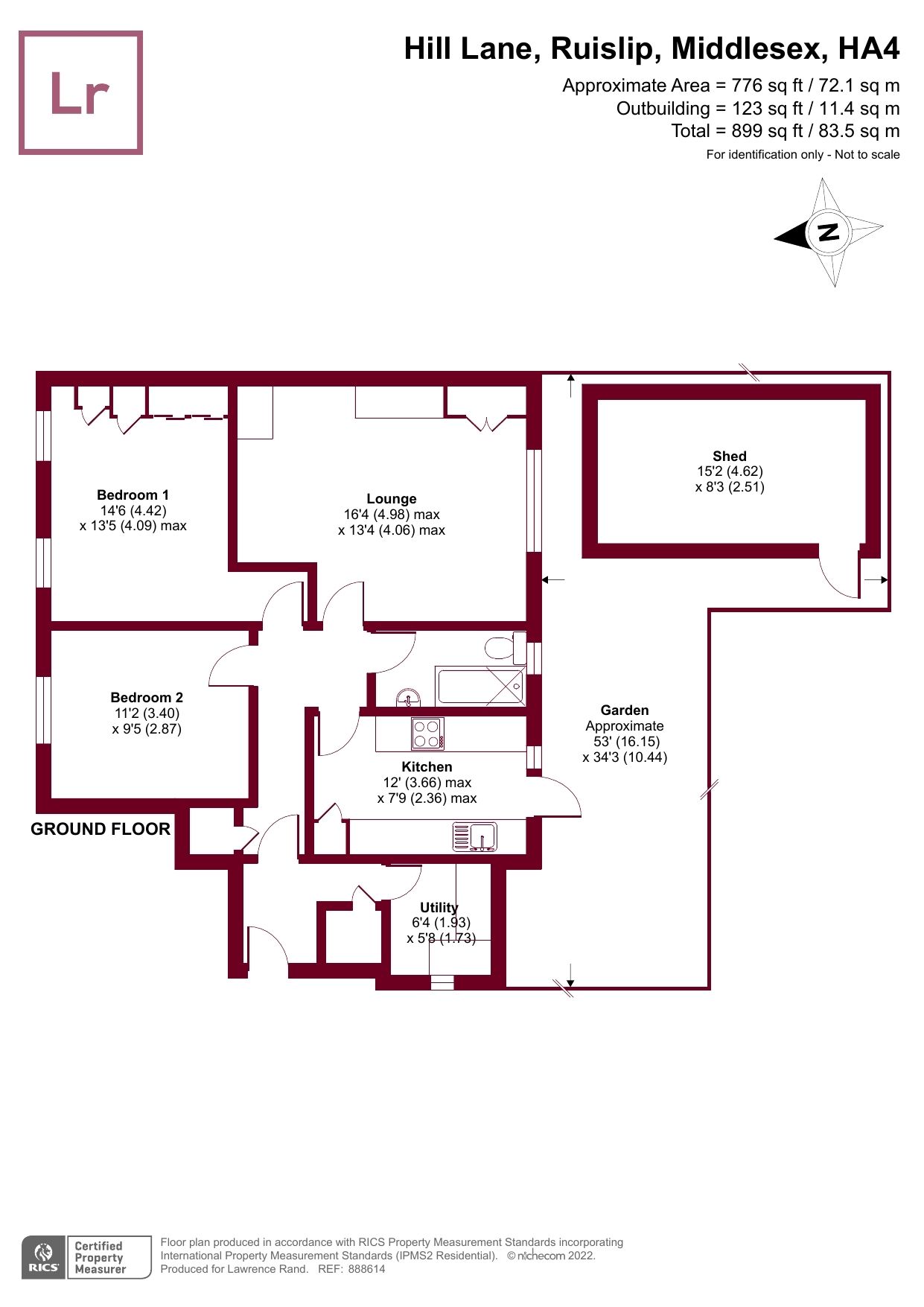 2 bed for sale in Hill Lane, Ruislip, Middlesex HA4 Zoopla