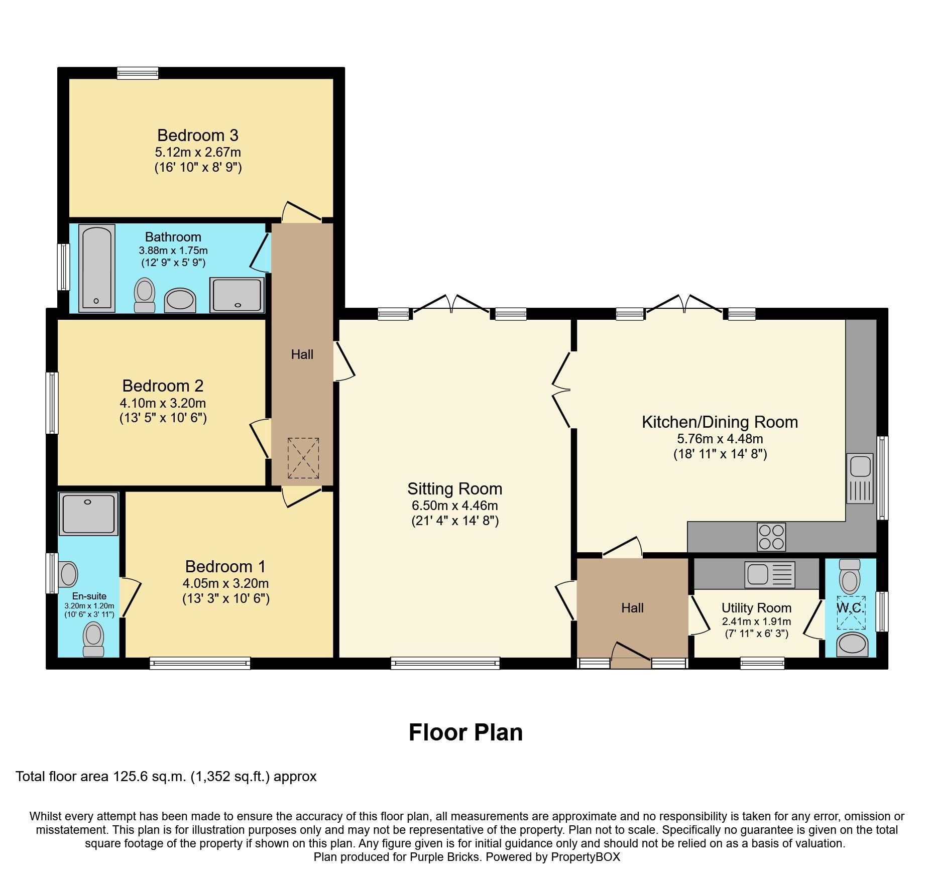 New home, 3 bed detached bungalow for sale in Norwich Road, Scoulton