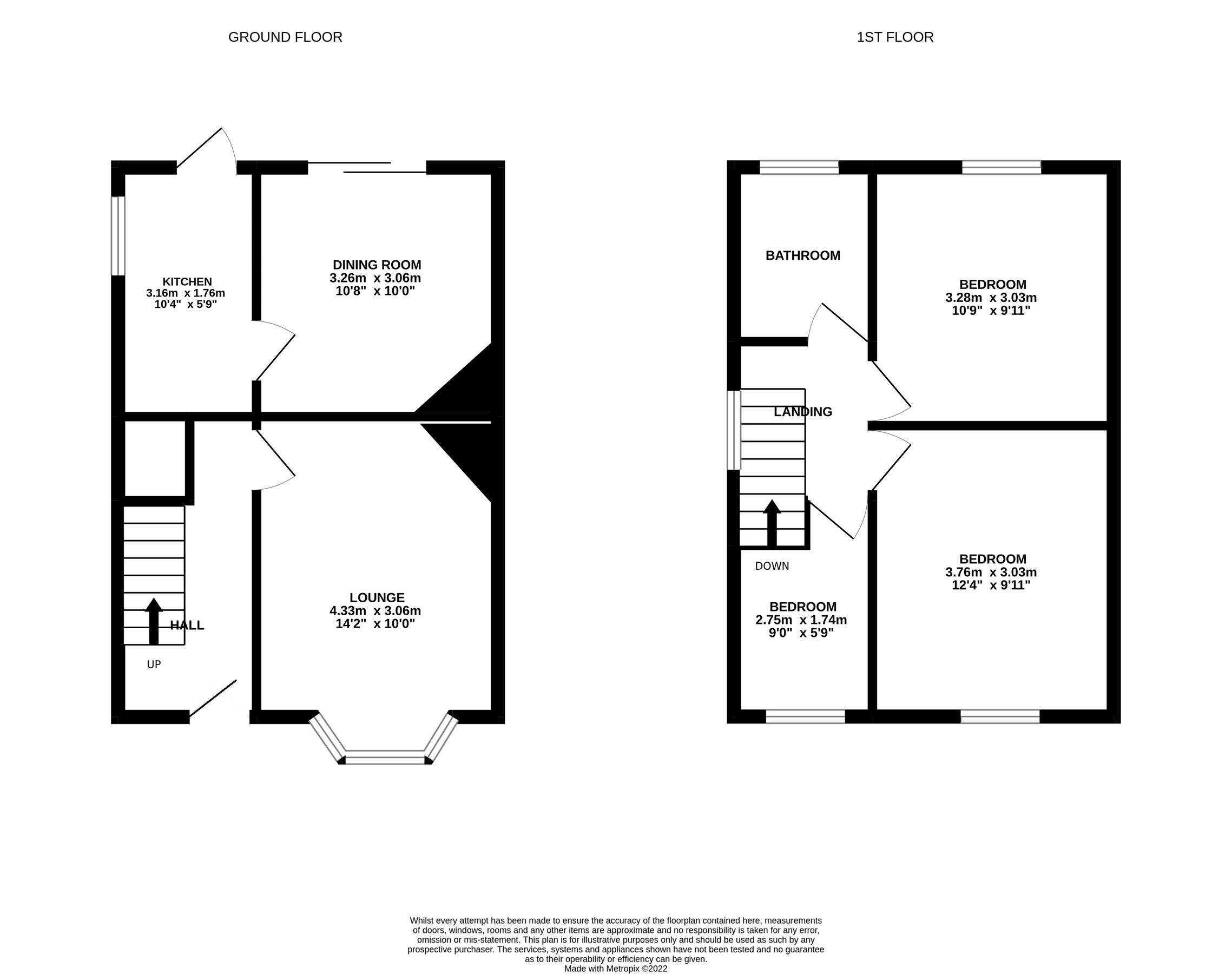 3 bed semidetached house for sale in Ridgeway Drive, Dunstable