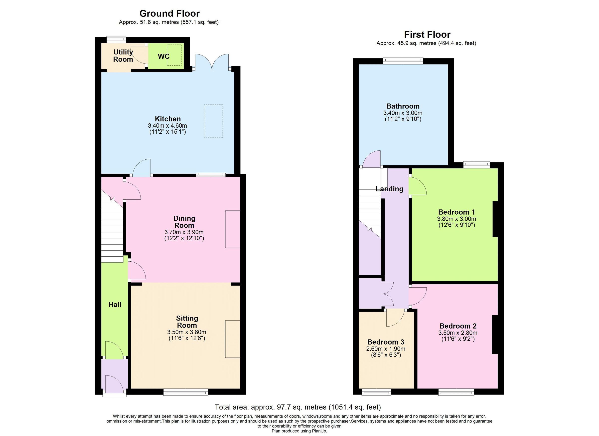 3 bed terraced house for sale in Clevedon Road, Midsomer Norton