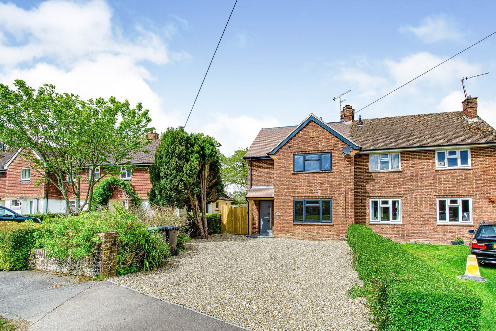 4 bed semidetached house for sale in The Glebe, Leigh, Reigate RH2