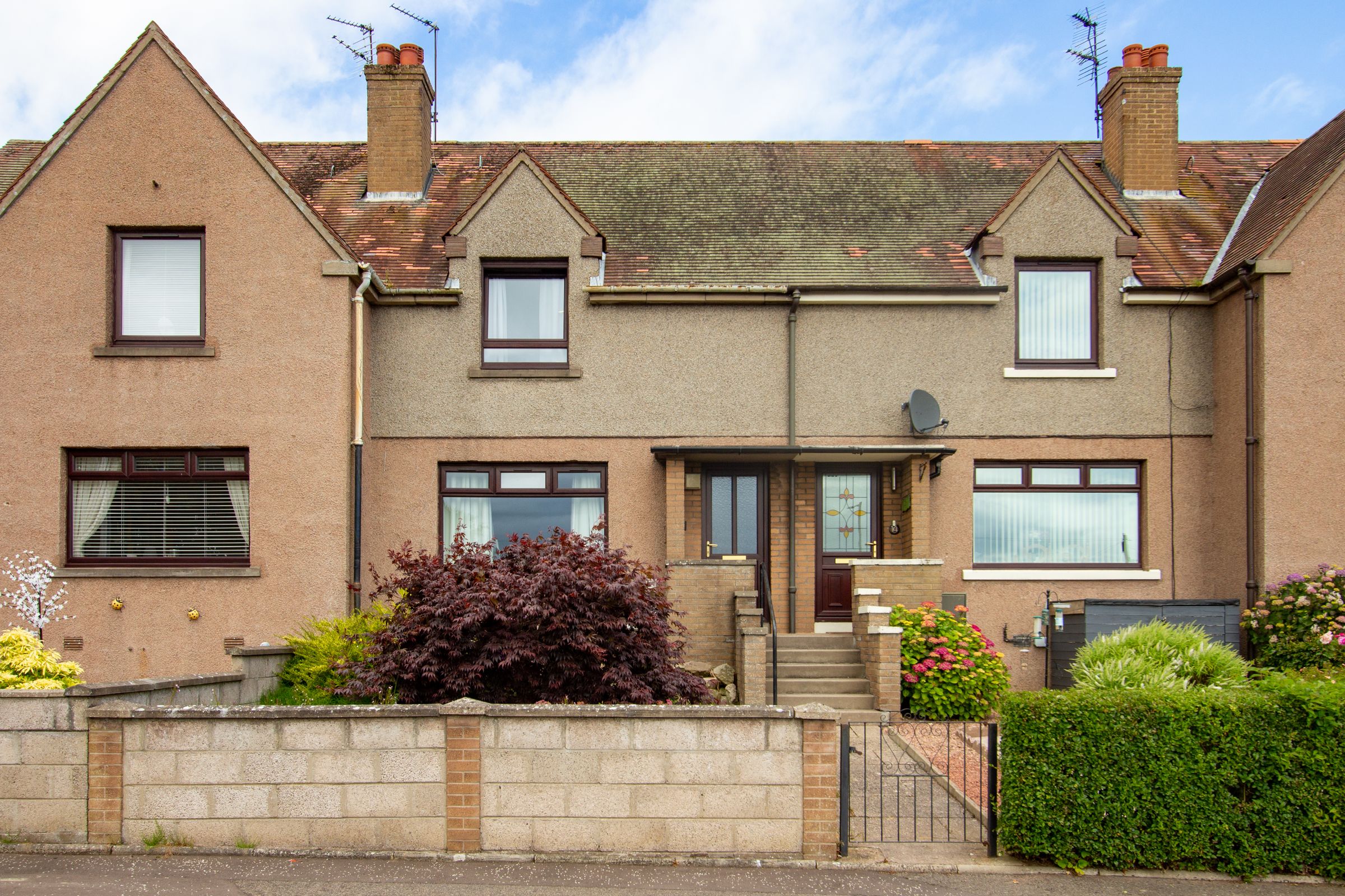 2 bed terraced house for sale in Inverarity Crescent, Montrose DD10