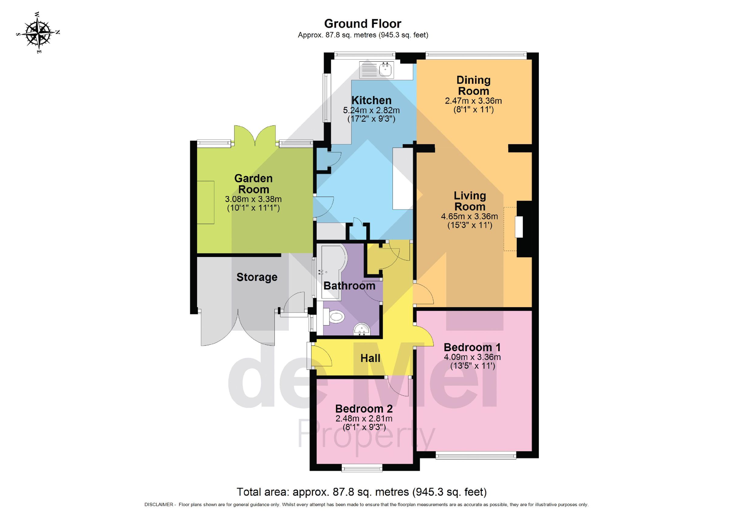 2 bed bungalow for sale in Oakfield Road, Cleeve, Cheltenham