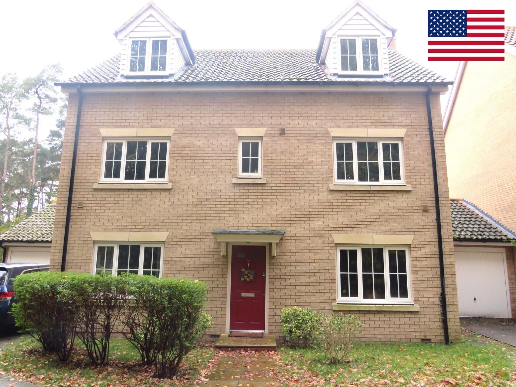 5 bed detached house to rent in Heathland Way, Mildenhall, Bury St